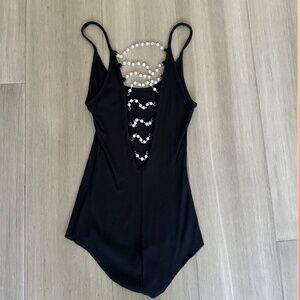 black pearl bodysuit